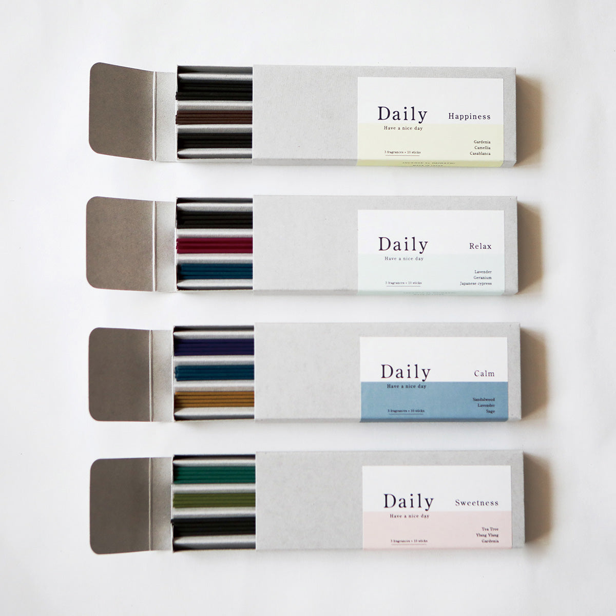 Daily INCENSE 3種 アソート